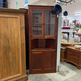 Early American Corner Cabinet