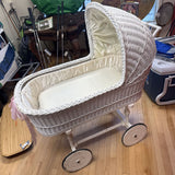 Vintage Wicker Pram