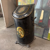 Metal Victorian Era Tole Coal-Scuttle