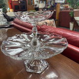 Duncan Miller Art Glass 3 Piece Server