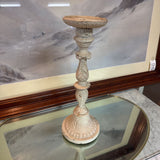 Metal Pillar Candle Holder