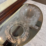 Glass Dessert/Appetizer Plate