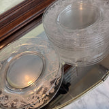 Glass Dessert/Appetizer Plate