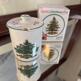 2 pc Christmas Tree Condiment Dish by Spode