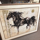 Large Horse Framed Print