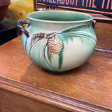 Pinecone vase by Roseville Pottery Comp.