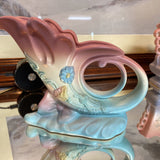 Scalloped Vase by Hull Pottery