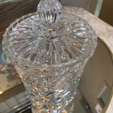 Crystal Candy Jar w/Lid