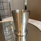 Pewter 'Noel' Candle Holder