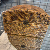 Woven Rattan Storage Box