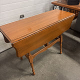 Drop Leaf Wood Dining Table