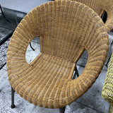 Round Wicker Chair