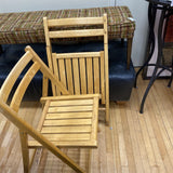 Wood Folding Chair