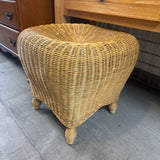 Wicker Ottoman