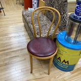 Bentwood Chair w/Red Seat