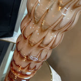 Royal Gallery Crystal Drape Vase