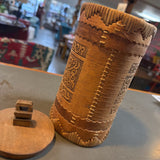 Birchwood Bark Lidded Container