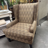 Upholstered Wingback Chair
