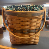 Christmas Collection Longaberger Basket