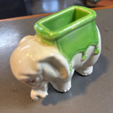 Vtg Ceramic Elephant Figurine