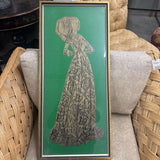 "The Lace Lady" Brass Rubbing