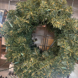 Green Lighted Wreath
