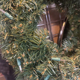 Green Lighted Wreath