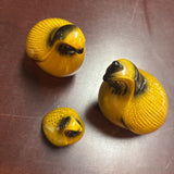 Roselane Mid-Century Ceramic Pottery Quail Family