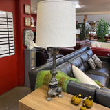 Metal Table Lamp w/Shade