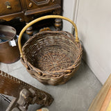 Large Twig Basket w/Handle
