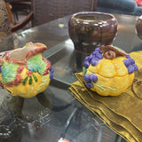 Fitz & Floyd Figural Sugar & Creamer