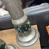 Candle Stand with Glass Ball