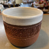 Clay w/White Glazed Interior Bowl