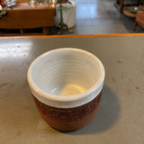 Clay w/White Glazed Interior Bowl