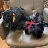 Black Dog Stuffed Animal