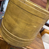 Vintage Wooden Sugar Bucket w Handle