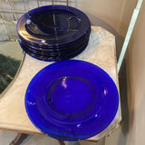 Colbalt Blue Large Dinner Plate
