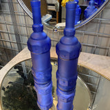 Colbalt Blue Vase - Frosted