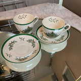 Christmas Tree Cup & Saucer by Spode