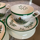 Christmas Tree Cup & Saucer by Spode