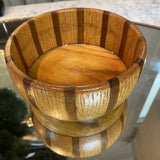 Wood Bicolor Bowl