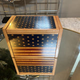 American Flag Recipe Box