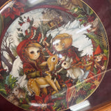 Jody Bergsma "Down the Glistening Lane" Framed Plate