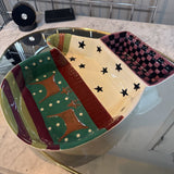 Christmas Mitt Serving Dish