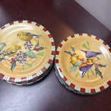 Winter Greetings Everyday - Goldfinch & Nuthatch Salad Plate
