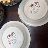 Winter Greetings Everyday - Goldfinch & Nuthatch Salad Plate