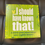 ...I should have known that! Game