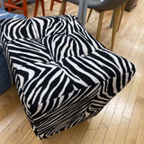 Zebra Ottoman