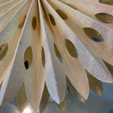 Glitter Foldable Snowflake