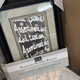 5x5" Photo Frame w Mat